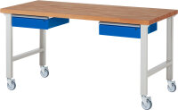 RAU Fahrbare Werkbank 7002A1, B2000xT900xH1000mm | 4LR,...