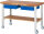RAU Fahrbare Werkbank 7002A7, B1500xT700xH1000mm | 2BR-2LR, 05-7002A7-157B4S22.11