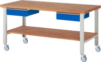 RAU Fahrbare Werkbank 7002A7, B2000xT900xH1000mm | 4LR,...