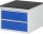 RAU Schubladenschrank L2.0, B580xT650xH460mm, M-Top-22mm, 2xSchublade-TA, 03-L2.0A-M.11