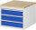 RAU Schubladenschrank L2.3, B580xT650xH465mm, B-Top-25mm, 3xSchublade-TA, 03-L2.3A-B.11