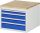 RAU Schubladenschrank L2.7, B580xT650xH465mm, B-Top-25mm, 4xSchublade-TA, 03-L2.7A-B.11
