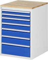 RAU Schubladenschrank L5.0, B580xT650xH825mm, B-Top-25mm,...