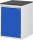 RAU Schubladenschrank L5.12, B580xT650xH820mm, M-Top-22mm, 1xTür-AL, 03-L5.12AL-M.11