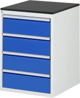RAU Schubladenschrank L5.1, B580xT650xH820mm, M-Top-22mm,...