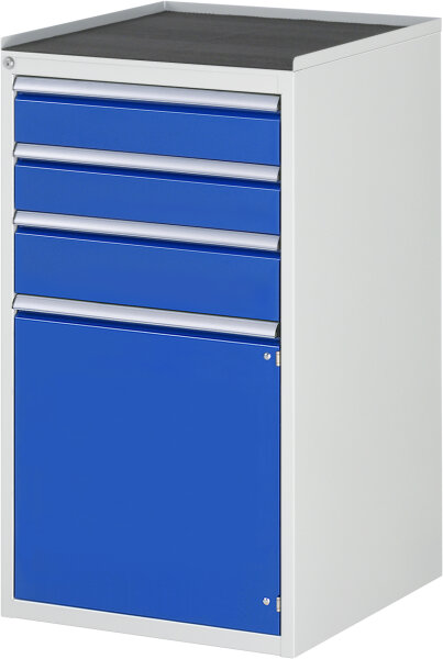 RAU Schubladenschrank L7.2, B580xT650xH1035mm, MT-Top-25mm, 3xSchublade-TA, 1xTür, 03-L7.2AR-MT.11