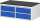 RAU Schubladenschrank LL2.0.0, B1145xT650xH460mm, M-Top-22mm, 4xSchublade-TA, 03-LL2.0.0A-M.11