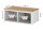 RAU Schubladenschrank LL2.0.0, B1145xT650xH460mm, M-Top-22mm, 4xSchublade-TA, 03-LL2.0.0A-M.11