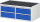 RAU Schubladenschrank LL2.0.0, B1145xT650xH465mm, MT-Top-25mm, 4xSchublade-TA, 03-LL2.0.0A-MT.11