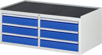 RAU Schubladenschrank LL2.3.3, B1145xT650xH465mm,...