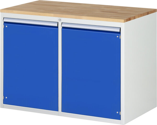 RAU Schubladenschrank LL5.12.12, B1145xT650xH825mm, B-Top-25mm, 2xTür, 03-LL5.12.12A-B.11