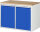 RAU Schubladenschrank LL5.12.12, B1145xT650xH825mm, B-Top-25mm, 2xTür, 03-LL5.12.12A-B.11