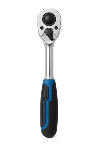 Profibau Hebelumschaltknarre 74016 1/2 Zoll, 72 Zähne, Chrom-Vanadium