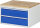 RAU Schubladenschrank XL2.0, B770xT650xH465mm, B-Top-25mm, 2xSchublade-TA, 03-XL2.0A-B.11