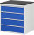 RAU Schubladenschrank XL5.1, B770xT650xH820mm, M-Top-22mm, 4xSchublade-TA, 03-XL5.1A-M.11