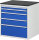 RAU Schubladenschrank XL5.2, B770xT650xH820mm, M-Top-22mm, 5xSchublade-TA, 03-XL5.2A-M.11