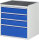 RAU Schubladenschrank XL5.3, B770xT650xH825mm, MT-Top-25mm, 4xSchublade-TA, 03-XL5.3A-MT.11