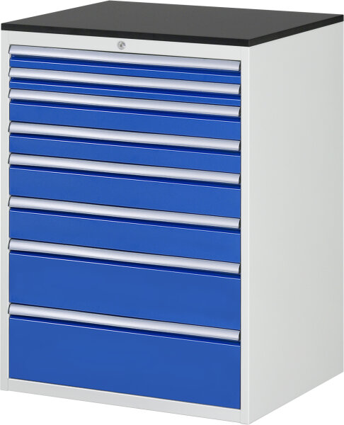 RAU Schubladenschrank XL7.11, B770xT650xH1030mm, M-Top-22mm, 8xSchublade-TA, 03-XL7.11A-M.11
