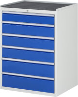 RAU Schubladenschrank XL7.6, B770xT650xH1035mm,...