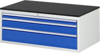 RAU Schubladenschrank XXL2.1, B1145xT650xH460mm, M-Top-22mm, 3xSchublade-TA, 03-XXL2.1A-M.11
