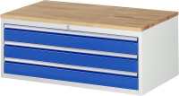 RAU Schubladenschrank XXL2.3, B1145xT650xH465mm, B-Top-25mm, 3xSchublade-TA, 03-XXL2.3A-B.11