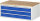RAU Schubladenschrank XXL2.3, B1145xT650xH465mm, B-Top-25mm, 3xSchublade-TA, 03-XXL2.3A-B.11