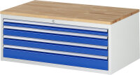 RAU Schubladenschrank XXL2.7, B1145xT650xH465mm, B-Top-25mm, 4xSchublade-TA, 03-XXL2.7A-B.11