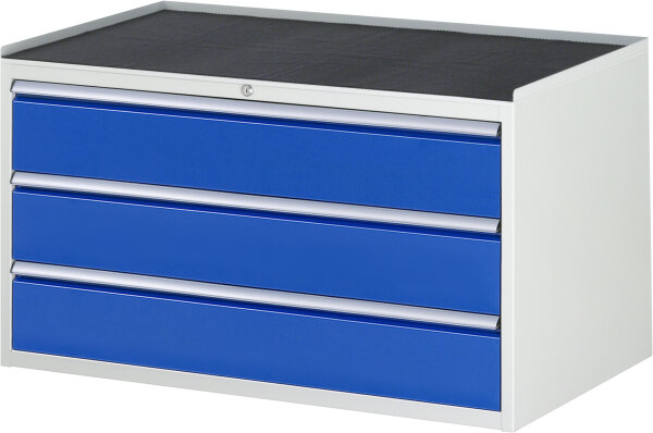 RAU Schubladenschrank XXL3.0, B1145xT650xH645mm, MT-Top-25mm, 3xSchublade-TA, 03-XXL3.0A-MT.11