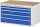RAU Schubladenschrank XXL3.11, B1145xT650xH645mm, B-Top-25mm, 5xSchublade-TA, 03-XXL3.11A-B.11