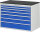 RAU Schubladenschrank XXL5.0, B1145xT650xH820mm, M-Top-22mm, 7xSchublade-TA, 03-XXL5.0A-M.11