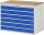 RAU Schubladenschrank XXL5.16, B1145xT650xH825mm, B-Top-25mm, 6xSchublade-TA, 03-XXL5.16A-B.11