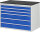 RAU Schubladenschrank XXL5.9, B1145xT650xH820mm, M-Top-22mm, 6xSchublade-TA, 03-XXL5.9A-M.11