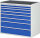 RAU Schubladenschrank XXL7.11, B1145xT650xH1035mm, MT-Top-25mm, 8xSchublade-TA, 03-XXL7.11A-MT.11