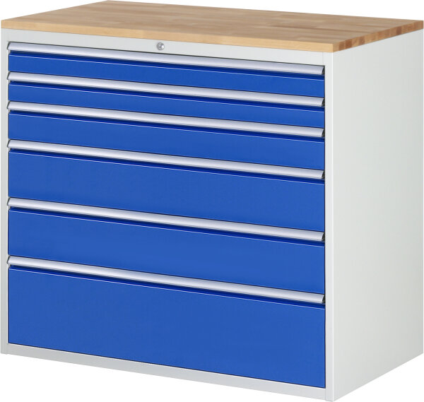 RAU Schubladenschrank XXL7.7, B1145xT650xH1035mm, B-Top-25mm, 6xSchublade-TA, 03-XXL7.7A-B.11
