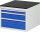 RAU Schubladenschrank L2.1, B580xT650xH460mm, M-Top-22mm, 3xSchublade-VA, 13-L2.1A-M.11