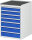RAU Schubladenschrank L5.17, B580xT650xH825mm, MT-Top-25mm, 7xSchublade-VA, 13-L5.17A-MT.11