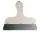 Profibau Flächenspachtel 75116 250 mm, Naturholzgriff, Elastisches Federstahlblatt