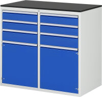 RAU Schubladenschrank LL7.2.2, B1145xT650xH1030mm,...