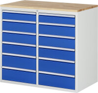 RAU Schubladenschrank LL7.6.6, B1145xT650xH1035mm,...