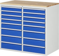 RAU Schubladenschrank LL7.8.8, B1145xT650xH1035mm,...