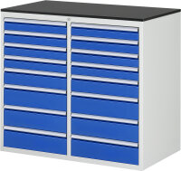 RAU Schubladenschrank LL7.8.8, B1145xT650xH1030mm,...