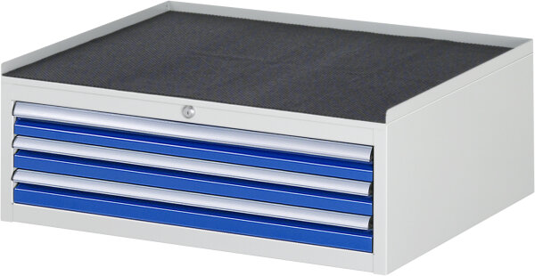 RAU Schubladenschrank XL1.2, B770xT650xH285mm, MT-Top-25mm, 3xSchublade-VA, 13-XL1.2A-MT.11
