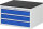 RAU Schubladenschrank XL2.3, B770xT650xH460mm, M-Top-22mm, 3xSchublade-VA, 13-XL2.3A-M.11