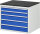 RAU Schubladenschrank XL3.20, B770xT650xH640mm, M-Top-22mm, 5xSchublade-VA, 13-XL3.20A-M.11