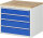 RAU Schubladenschrank XL3.6, B770xT650xH645mm, B-Top-25mm, 4xSchublade-VA, 13-XL3.6A-B.11