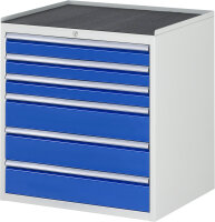 RAU Schubladenschrank XL5.9, B770xT650xH825mm,...