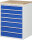 RAU Schubladenschrank XL7.10, B770xT650xH1035mm, B-Top-25mm, 7xSchublade-VA, 13-XL7.10A-B.11