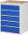 RAU Schubladenschrank XL7.5, B770xT650xH1035mm, B-Top-25mm, 5xSchublade-VA, 13-XL7.5A-B.11