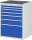 RAU Schubladenschrank XL7.9, B770xT650xH1035mm, MT-Top-25mm, 7xSchublade-VA, 13-XL7.9A-MT.11