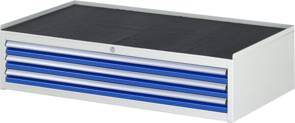 RAU Schubladenschrank XXL1.2, B1145xT650xH285mm, MT-Top-25mm, 3xSchublade-VA, 13-XXL1.2A-MT.11